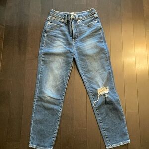 Madewell the Mom jean size 24